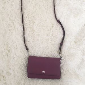 Michael Kors Leather Crossbody Bag